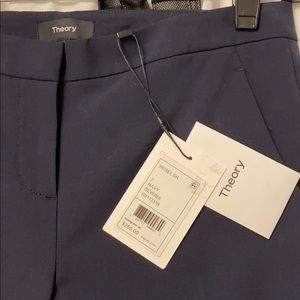 Navy Theory Pants (brand new with tags)
